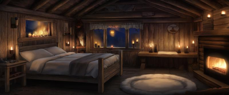 00086-2472642441-a wooden cabin interior during the middle of the night with candles with fur rugs and a lit fireplace,  _lora_Detailed Interior.png